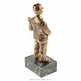Бронзовая статуэтка строителя "Каменщик", фотография 5. Интернет-магазин ЛАВКА ПОДАРКОВ