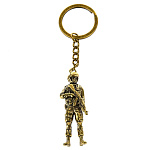 0033532 Бронза БРЕЛОК Миниатюра СОЛДАТ "СПЕЦНАЗ РОССИИ" (94115)