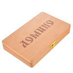 0052710/бук Нат.дерево ДОМИНО в комплекте бук