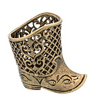 0027239-БРОНЗА Сувенир НАПЕРСТОК "САПОЖОК"  2*3см .