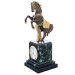 202548 Бронза Статуэтка "Конь с длинной попоной" Змеевик 1.12.0