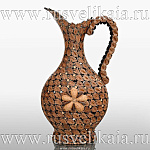 0028316  КУВШИН ИЗ КОСТОЧЕК персика 