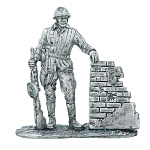 201070-тонир Ол.миниатюра Серия ВОВ "Пулеметчик" арт.383