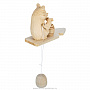Богородская деревянная игрушка "Медведь с медом", фотография 5. Интернет-магазин ЛАВКА ПОДАРКОВ