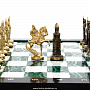 Шахматы из натурального камня с бронзовыми фигурами "Русь", фотография 3. Интернет-магазин ЛАВКА ПОДАРКОВ