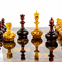 Шахматы-шашки с инкрустацией из янтаря "Статус", фотография 11. Интернет-магазин ЛАВКА ПОДАРКОВ