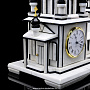 Часы из камня "Храм с колокольней" каминные, фотография 7. Интернет-магазин ЛАВКА ПОДАРКОВ