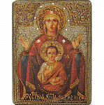 Икона "Знамение" 15 х 20 см