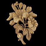 Брошь из бивня мамонта "Нежность"