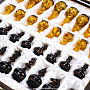 Шахматный ларец с янтарными фигурами 37х37 см, фотография 8. Интернет-магазин ЛАВКА ПОДАРКОВ