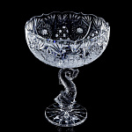 0056000/BR/1113372/ Хрусталь Ваза/фруктов "Дракон" с гр h-325 d-254 C111337