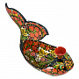 Конфетница "Царь-рыба". Хохлома, фотография 1. Интернет-магазин ЛАВКА ПОДАРКОВ