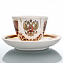 Чайный сервиз "Герб" на 6 персон Гжель, фотография 8. Интернет-магазин ЛАВКА ПОДАРКОВ