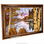 Янтарная картина "Береза у озера" 102х66 см, фотография 2. Интернет-магазин ЛАВКА ПОДАРКОВ