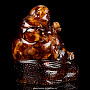 Статуэтка из янтаря "Будда. Удача и счастье вашему дому", фотография 3. Интернет-магазин ЛАВКА ПОДАРКОВ