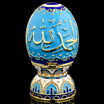 Шкатулка "Альхамдулиллах" с куполом. Традиции Фаберже