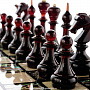 Шахматный ларец с натуральным перламутром и фигурами из янтаря, фотография 18. Интернет-магазин ЛАВКА ПОДАРКОВ