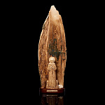  Кость мамонта Скульптура "Св. Матрона Московская" (большая) (освященная )