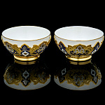  Златоуст НАБОР ВОСТОЧНЫЙ (2 пиалы большие) худ.эмаль, фарфор