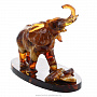 Скульптура из янтаря "Слон с камнем", фотография 3. Интернет-магазин ЛАВКА ПОДАРКОВ