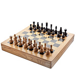 04036 Шахматы Карпова "Непобедимые" большие 44*44см ДУБ