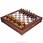 Шахматы из камня с янтарными фигурами "Европейские", фотография 1. Интернет-магазин ЛАВКА ПОДАРКОВ