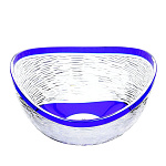 0056048/SK/4134350/ Хрусталь Ваза/печенья "Серенада" h-98 d-186*178 С423435