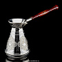 Турка с гравировкой серебро 875*, фотография 1. Интернет-магазин ЛАВКА ПОДАРКОВ