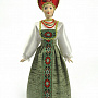 Кукла "Традиционный девичий праздничный костюм", фотография 1. Интернет-магазин ЛАВКА ПОДАРКОВ