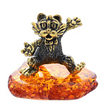 0045813/1451 Сувенир Котенок Танцор Сувенир (коньячный)