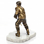 Бронзовая статуэтка "Хоккеист", фотография 4. Интернет-магазин ЛАВКА ПОДАРКОВ