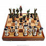 Шахматы из фарфора  «Карнавал» эксклюзивные, фотография 2. Интернет-магазин ЛАВКА ПОДАРКОВ