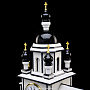 Часы из камня "Храм с колокольней" каминные, фотография 6. Интернет-магазин ЛАВКА ПОДАРКОВ