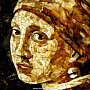 Панно янтарное "Девушка с жемчужной сережкой" 53 х 43 см, фотография 3. Интернет-магазин ЛАВКА ПОДАРКОВ
