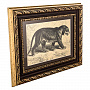 Картина "Тигр". Сусальное золото 45х35 см, фотография 2. Интернет-магазин ЛАВКА ПОДАРКОВ