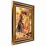 Картина янтарная "Лев" 60х80 см, фотография 2. Интернет-магазин ЛАВКА ПОДАРКОВ