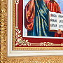 Икона на перламутре "Господь Вседержитель" 35х30 см, фотография 5. Интернет-магазин ЛАВКА ПОДАРКОВ
