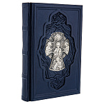 0068864 КНИГА  "БИБЛИЯ СЕМЕЙНАЯ" нат. кожа 28*19,5*4,5 см