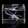 Лазерная графика. Куб "Вертолет ударный", фотография 5. Интернет-магазин ЛАВКА ПОДАРКОВ