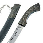 Ятаган сувенирный с кожаными ножнами