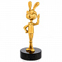 Бронзовая статуэтка "Умный кролик", фотография 1. Интернет-магазин ЛАВКА ПОДАРКОВ