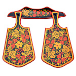 0076166 Хохлома НАБОР ДОСОК разделочных 3 предмета  (фанера)