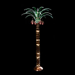 Торшер из хрусталя "Пальма"