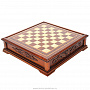 Эксклюзивные шахматы деревянные с серебрянными фигурами, фотография 1. Интернет-магазин ЛАВКА ПОДАРКОВ