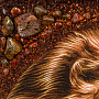 Картина из янтарной крошки "Львы" 60х80 см, фотография 3. Интернет-магазин ЛАВКА ПОДАРКОВ