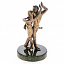 Бронзовая статуэтка "Танцующая пара", фотография 3. Интернет-магазин ЛАВКА ПОДАРКОВ
