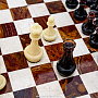 Шахматы из камня с янтарными фигурами "Европейские", фотография 6. Интернет-магазин ЛАВКА ПОДАРКОВ