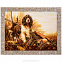 Картина янтарная "Охотник" 30х40 см, фотография 1. Интернет-магазин ЛАВКА ПОДАРКОВ