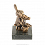 Бронзовая статуэтка "Кролик с подсолнухом", фотография 4. Интернет-магазин ЛАВКА ПОДАРКОВ