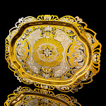 0080788 Златоуст ПОДНОС (П/У) 36*26см